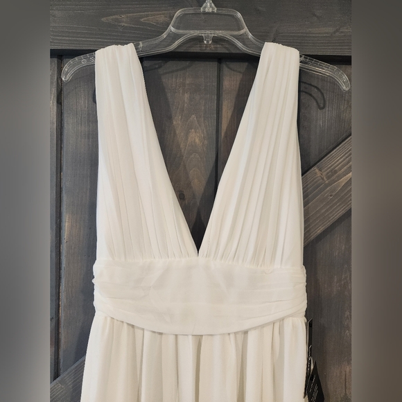 White Bridal Maxi Dress - Picture 2 of 5